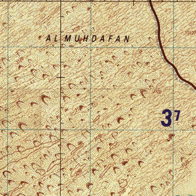 Avenza Systems Inc. NE 38-7 Al Qu'aymah: Saudi Arabia digital map