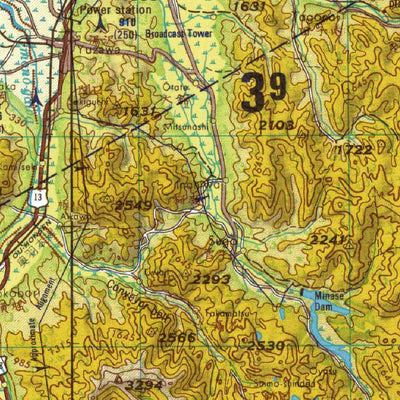 Avenza Systems Inc. NJ-54-2 Akita, Japan digital map