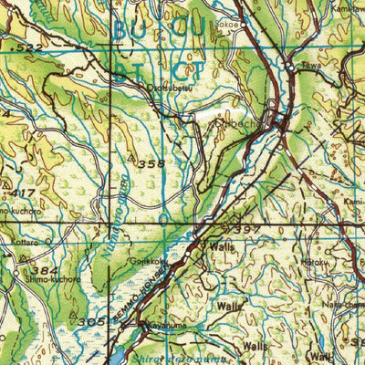 Avenza Systems Inc. NK-55-1 Nemuro, Japan digital map