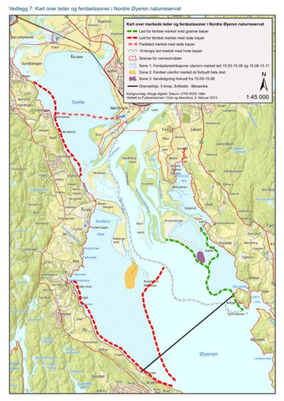 Avenza Systems Inc. Nordre Øyeren naturreservat (North Øyeren Nature Reserve) digital map