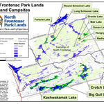 Avenza Systems Inc. North Frontenac Park Lands, Lakes and Campsites digital map