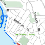Avenza Systems Inc. North Shore Bike Paths digital map