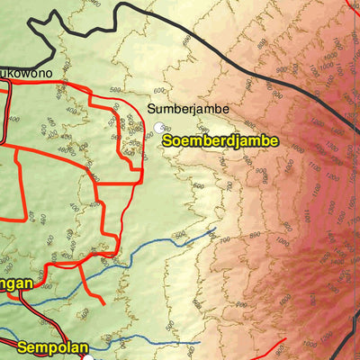 Avenza Systems Inc. O11: Bondowoso District digital map