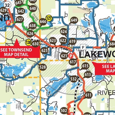 Avenza Systems Inc. Oconto County ATV/UTV Trail and Route System digital map