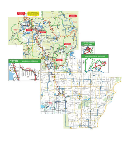 Avenza Systems Inc. Oconto County ATV/UTV Trail and Route System digital map