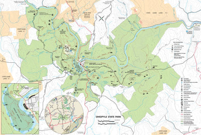 Avenza Systems Inc. Ohiopyle State Park Map digital map