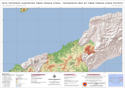 Avenza Systems Inc. P17: Timor Tengah Utara District digital map