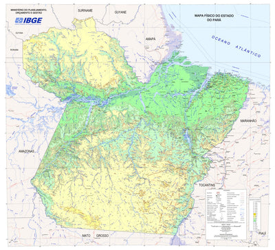 Avenza Systems Inc. Pará, Brazil digital map