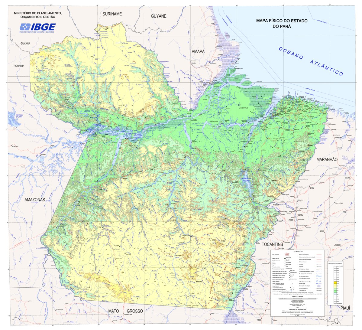 Pará, Brazil Map by Avenza Systems Inc. | Avenza Maps