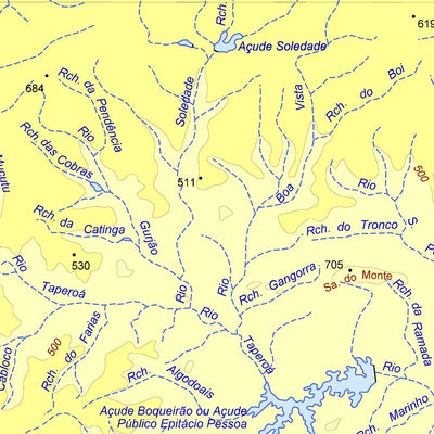 Avenza Systems Inc. Paraíba, Brazil digital map