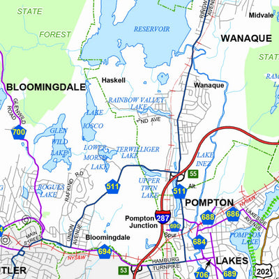 Avenza Systems Inc. Passaic County - New Jersey digital map