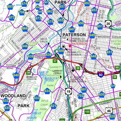 Avenza Systems Inc. Passaic County - New Jersey digital map