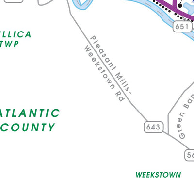Avenza Systems Inc. Pine Barrens River Ramble digital map