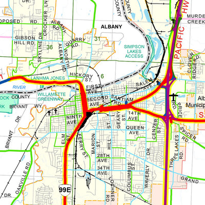 Avenza Systems Inc. Polk County Sheet 1 digital map