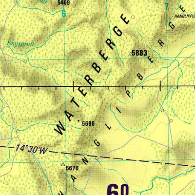 Avenza Systems Inc. Potgietersrus, South Africa - sg-35-4 digital map