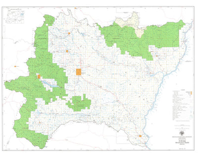 Avenza Systems Inc. Powder Drainage Basin - Oregon digital map