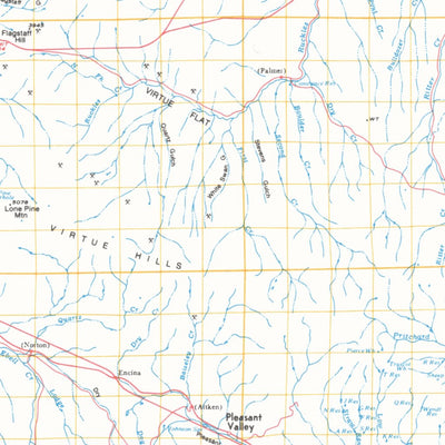Avenza Systems Inc. Powder Drainage Basin - Oregon digital map