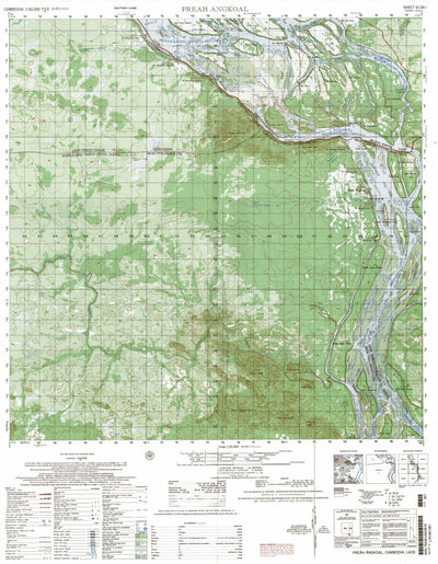 Avenza Systems Inc. Preah Angkoal-Cambodia-6136i digital map