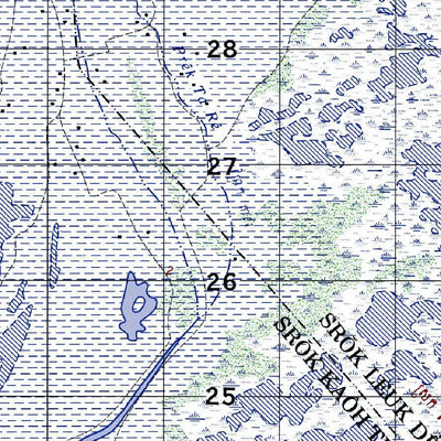 Avenza Systems Inc. Prek Thmei-Cambodia-6031iii digital map