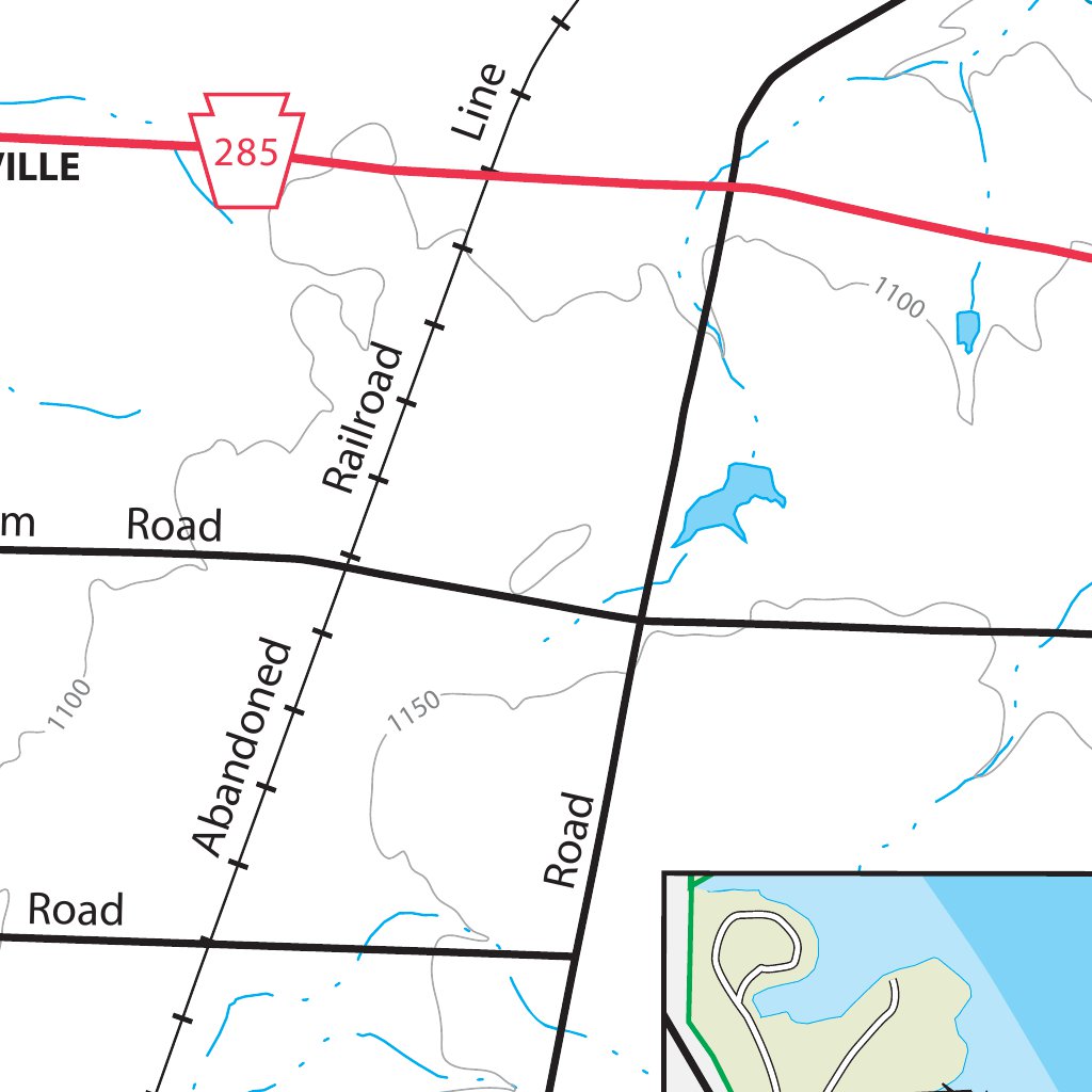 Pymatuning State Park Map by Avenza Systems Inc. | Avenza Maps