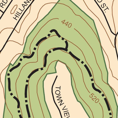 Avenza Systems Inc. Rancho Mission Open Space Trail Map digital map