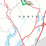 Avenza Systems Inc. Road and Parklands Map of Westchester County - New York digital map