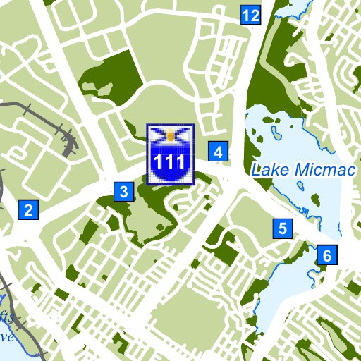 Robert Stanfield International Airport, NS Map by Avenza Systems Inc ...