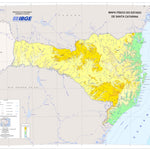Avenza Systems Inc. Santa Catarina, Brazil digital map