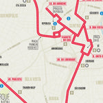 Avenza Systems Inc. São Paulo Bike Map digital map