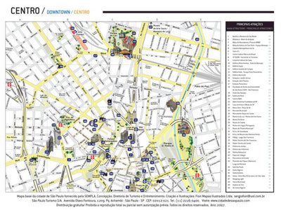 Avenza Systems Inc. São Paulo - Centro / Downtown digital map