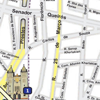 Avenza Systems Inc. São Paulo - Centro / Downtown digital map