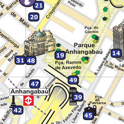 Avenza Systems Inc. São Paulo - Centro / Downtown digital map