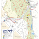 Avenza Systems Inc. Saxon Woods County Park Trail Map digital map