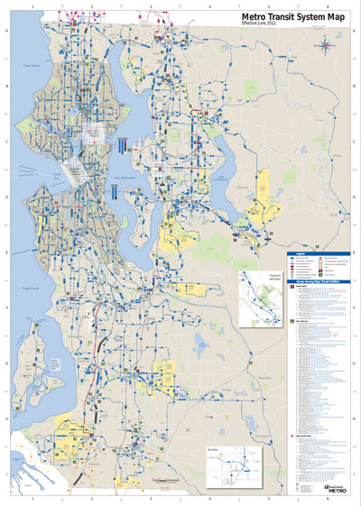Avenza Systems Inc. Seattle Metro Transit System digital map
