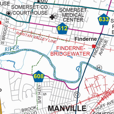 Avenza Systems Inc. Somerset County - New Jersey digital map