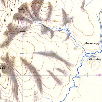 Avenza Systems Inc. Soviet Genshtab - a22-1 - Suriname digital map