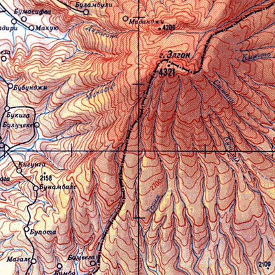 Avenza Systems Inc. Soviet Genshtab - a36-4 - Uganda digital map