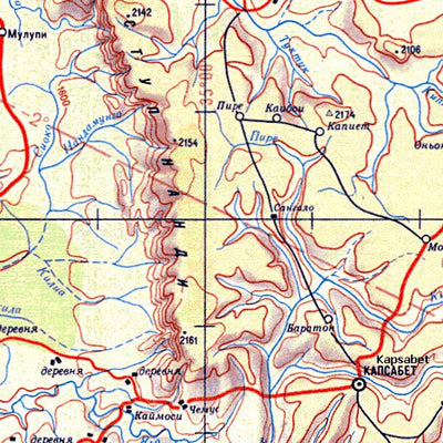 Avenza Systems Inc. Soviet Genshtab - a36-4 - Uganda digital map