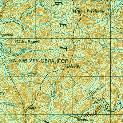 Avenza Systems Inc. Soviet Genshtab - a47-06 - Malaysia digital map