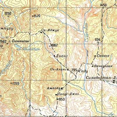 Avenza Systems Inc. Soviet Genshtab - a47-22 - Indonesia digital map