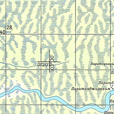 Avenza Systems Inc. Soviet Genshtab - a48-32 - Indonesia digital map