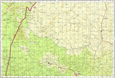 Avenza Systems Inc. Soviet Genshtab - b30-04 - Cote d'Ivoire digital map