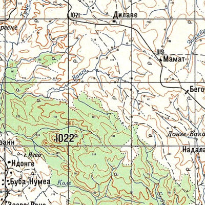Avenza Systems Inc. Soviet Genshtab - b33-16 - Central African Republic digital map