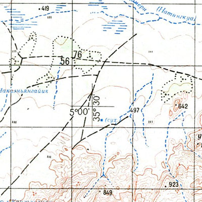 Avenza Systems Inc. Soviet Genshtab - b36-30 - Sudan digital map