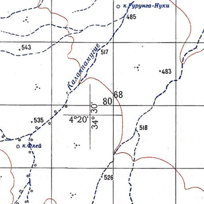 Avenza Systems Inc. Soviet Genshtab - b36-35 - Uganda digital map