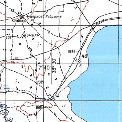 Avenza Systems Inc. Soviet Genshtab - b37-03 - Ethiopia digital map
