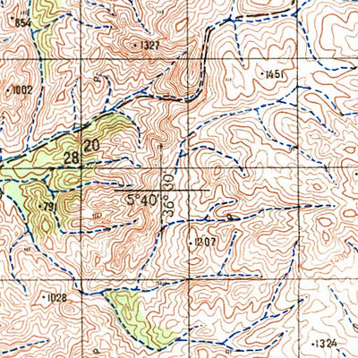 Avenza Systems Inc. Soviet Genshtab - b37-19 - Ethiopia digital map