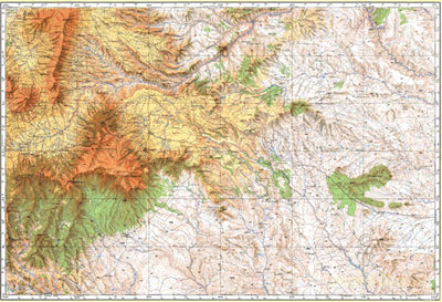 Avenza Systems Inc. Soviet Genshtab - b37-2 - Ethiopia digital map
