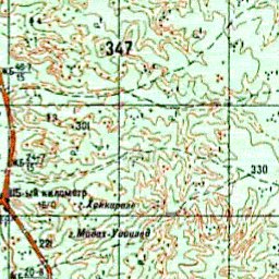 Avenza Systems Inc. Soviet Genshtab - b38-28 - Somalia digital map