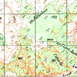 Avenza Systems Inc. Soviet Genshtab - b39-02 - Somalia digital map